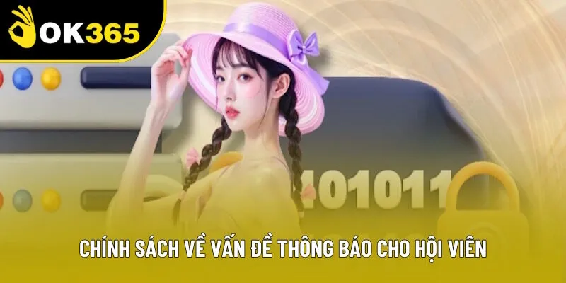 Chính sách về việc thông báo cho hội viên