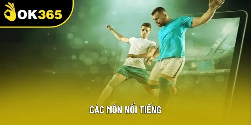 Các môn cực kỳ nổi tiếng